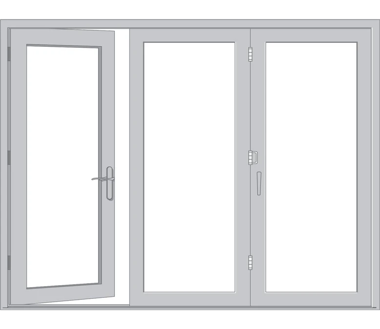 Richmond Pella Architect Reserve Series Contemporary Bifold Patio Door