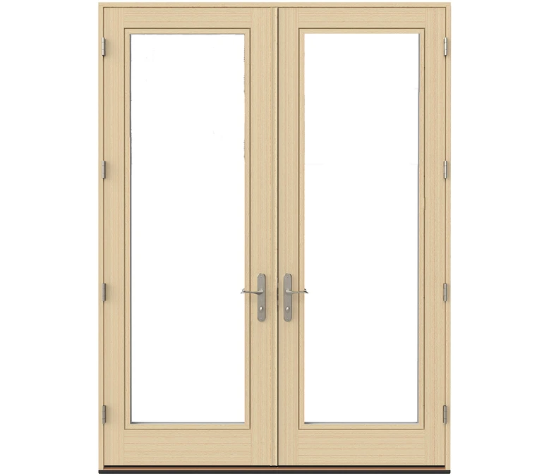 Richmond Pella Lifestyle Series Wood Double Hinged Patio Doors