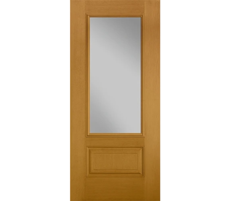 Richmond Three Quaters light Fiberglass Entry Door