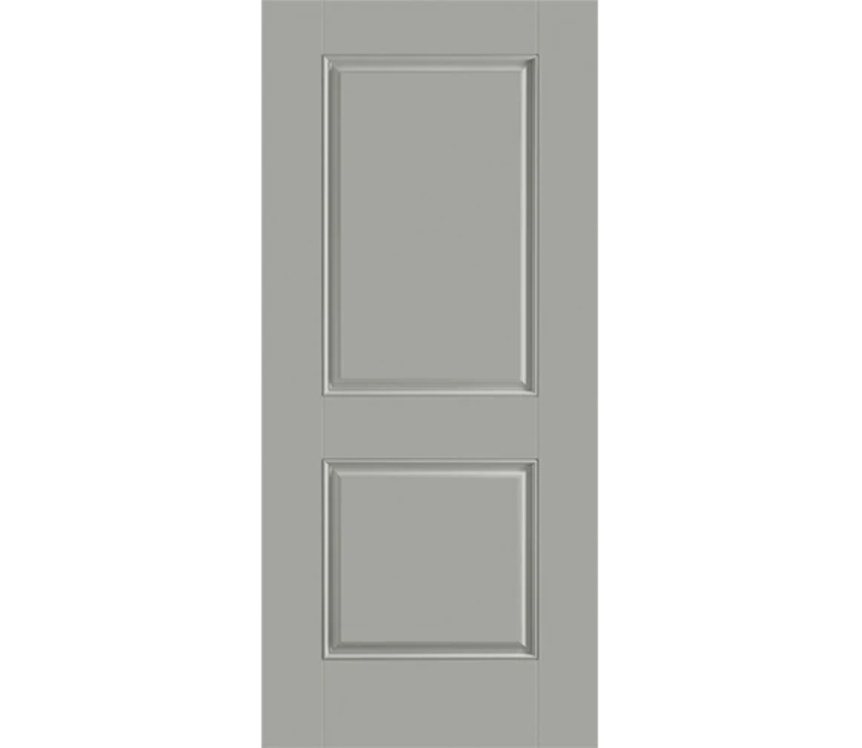 Richmond Two Panel Square Fiberglass Entry Door